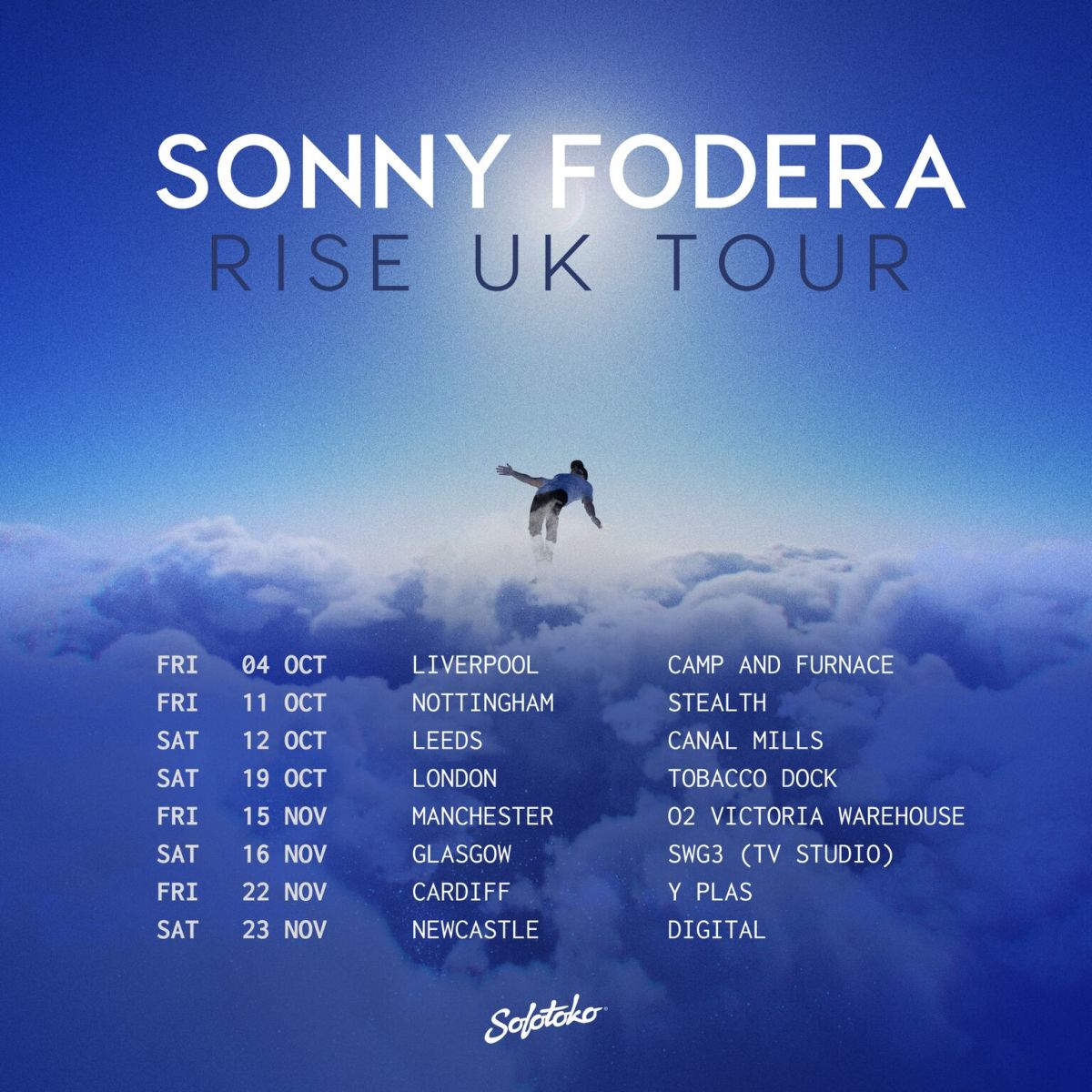 Sonny Fodera Tour Flyer