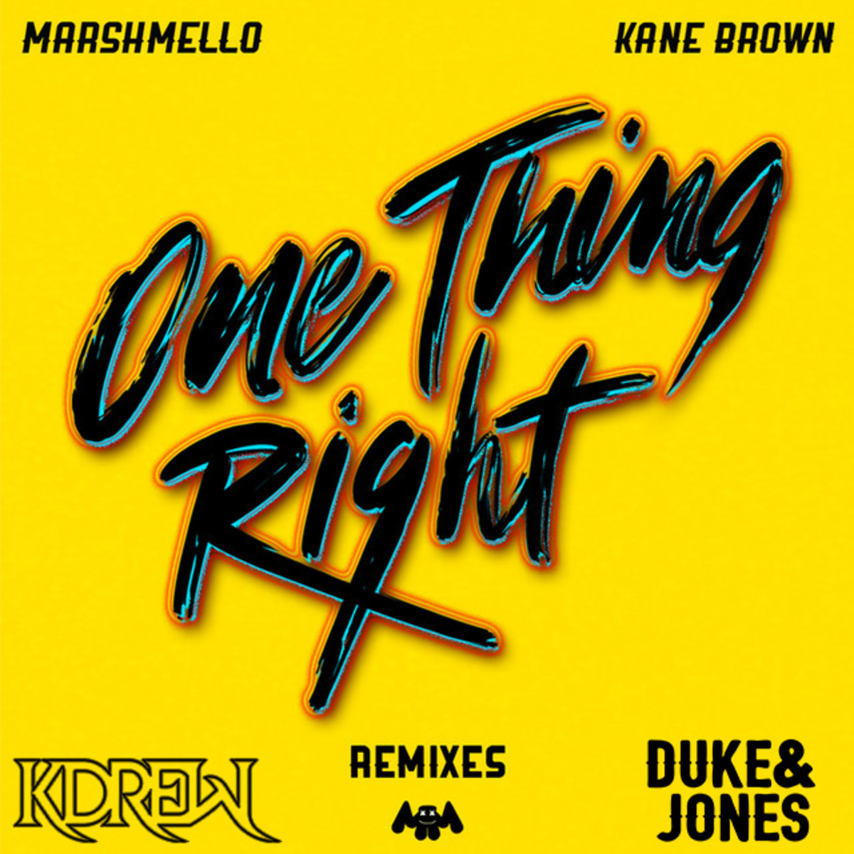 One Thing Right Remixes (ALBUM ART)