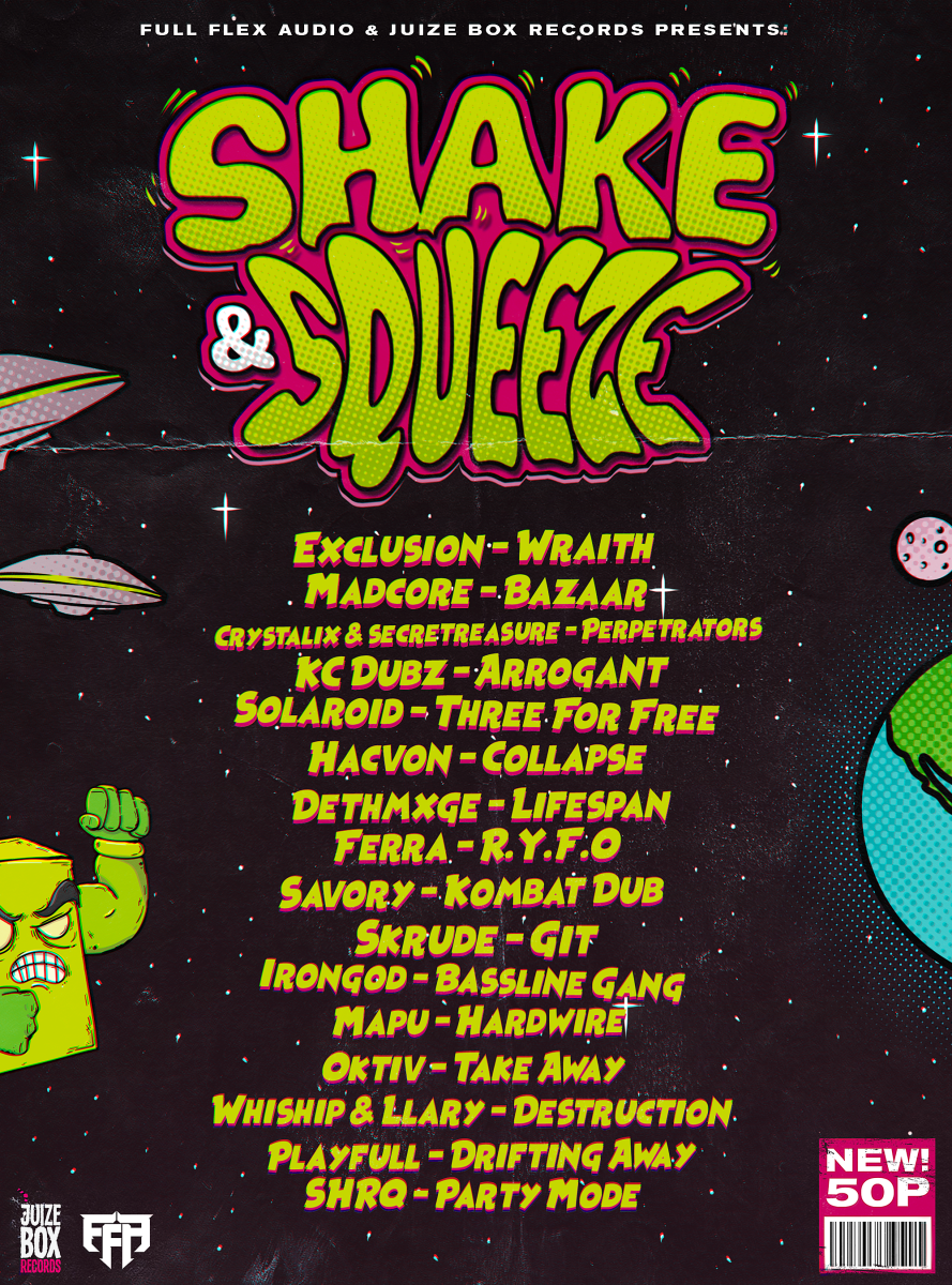 Shake & Squeeze (Tracklist Image)