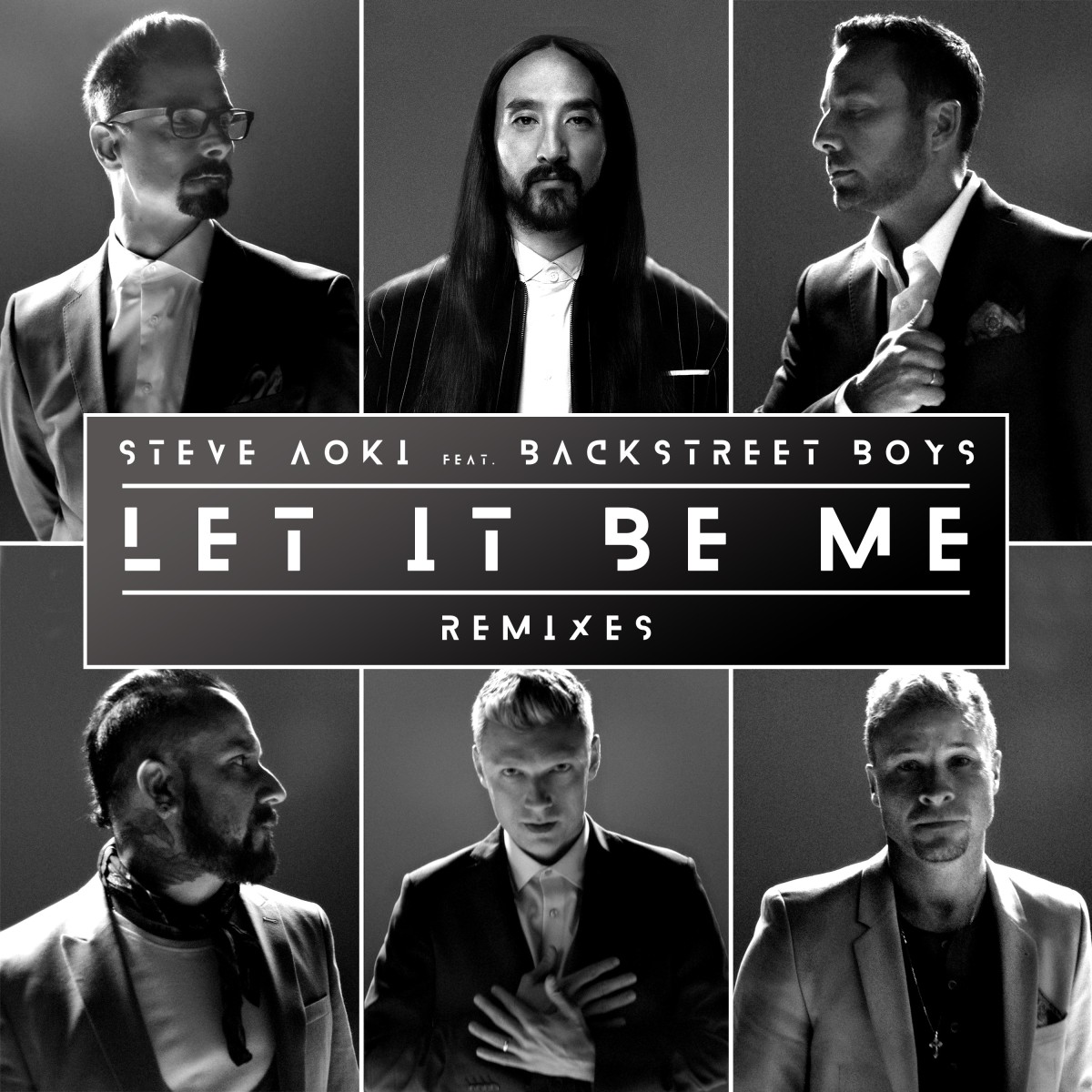 Steve Aoki & Backstreet Boys - Let It Be Me (Remixes) - ALBUM ARTWORK