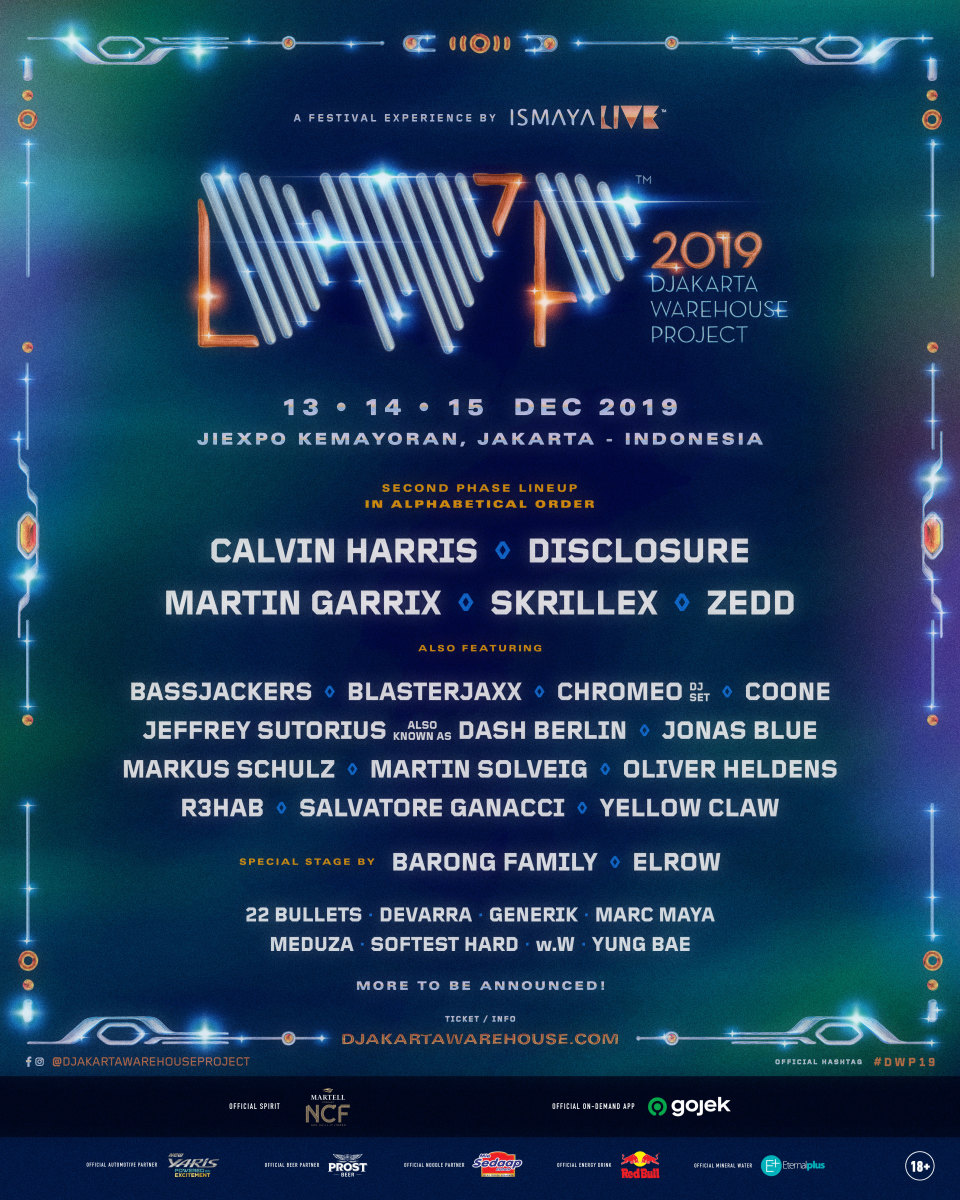 Djakarta Warehouse Project 2019 Releases Phase 2 Lineup - EDM.com - The