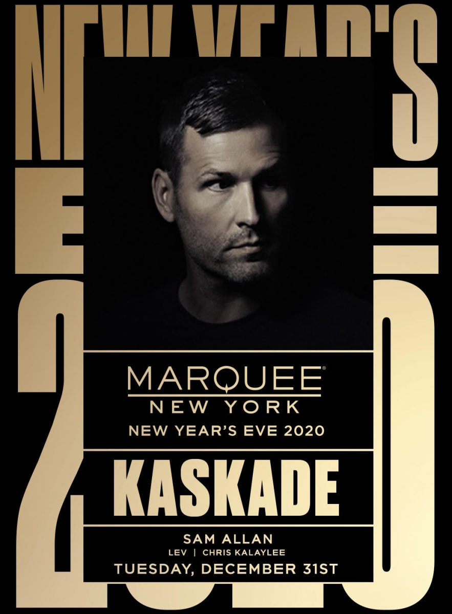 New Years Eve - Marquee New York (Kaskade & Sam Allan)