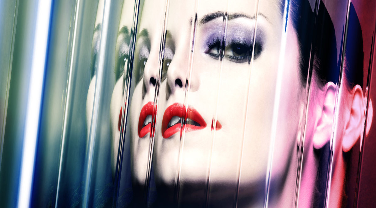 Cover art for MDNA by Madonna.