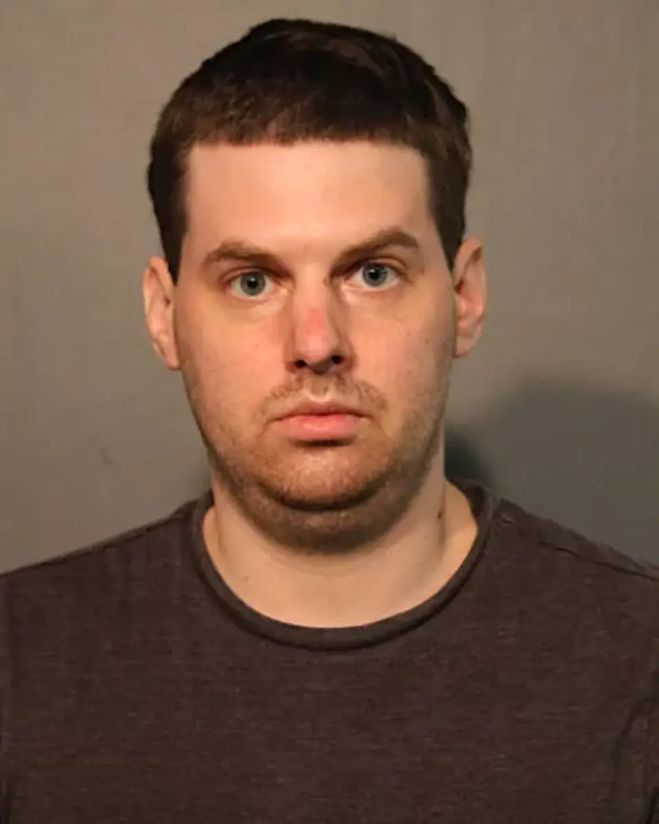 Brian Rosin, Chicago police arrest photo