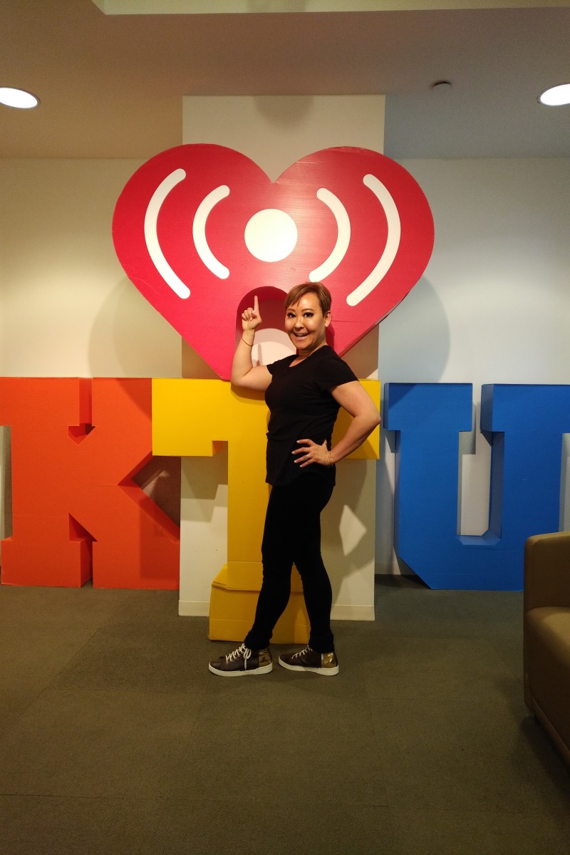 Emily Tan at WKTU Radio | iHeartRadio studios, New York City. Photocredit: Hollywood Hamilton