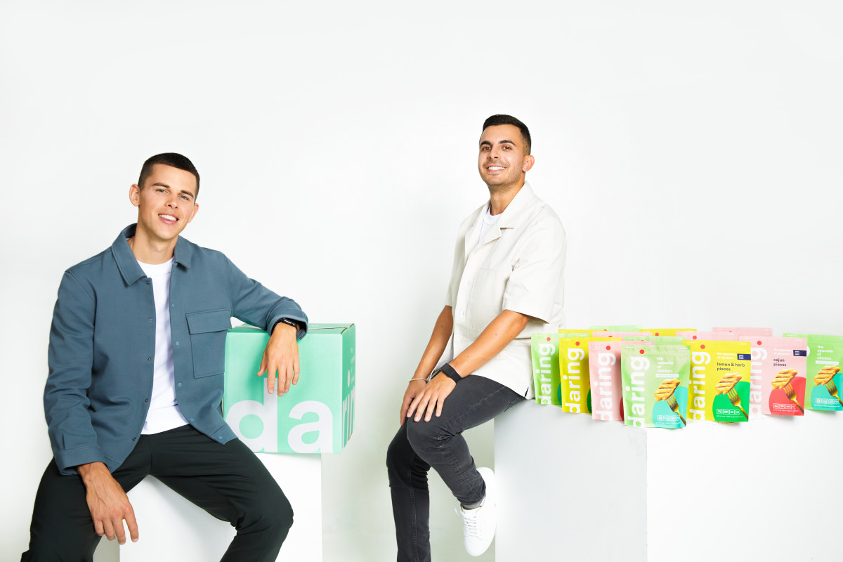 daring Co-founder and CEO Ross Mackay (left) and Co-founder and COO Eliott Kessas (right)