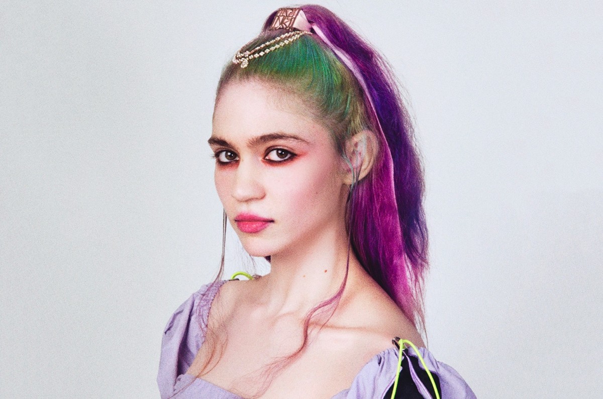 Does Grimes digital avatar for The Face predict the future of maternity  leave  The Modems