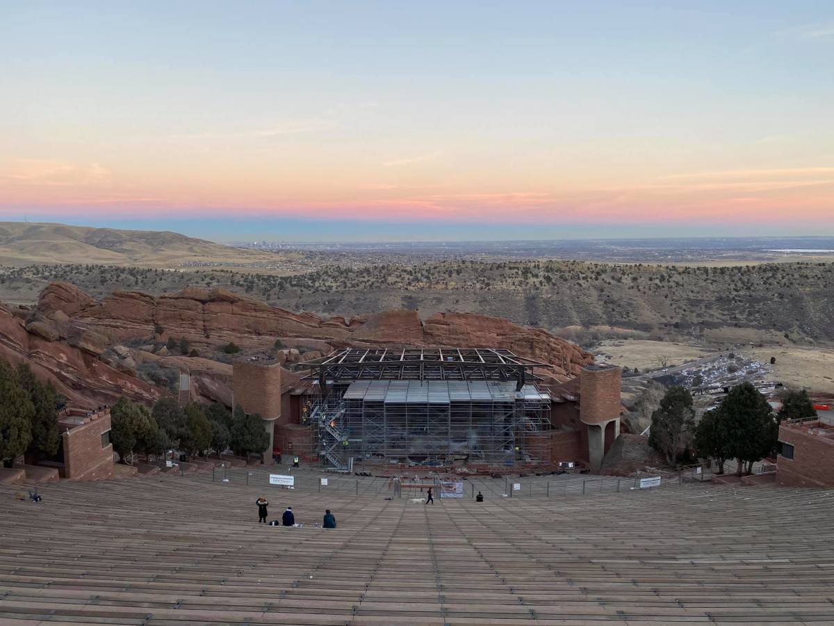 større Troende jeg behøver New Roof Built Over Red Rocks Amphitheatre Stage to Combat Weather  Conditions - EDM.com - The Latest Electronic Dance Music News, Reviews &  Artists