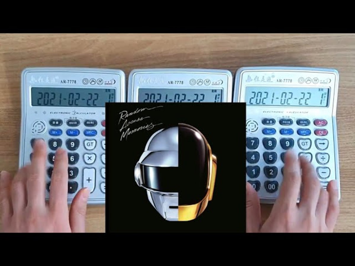 A YouTuber Performed Daft Punk s Music Live On Melodic Calculators