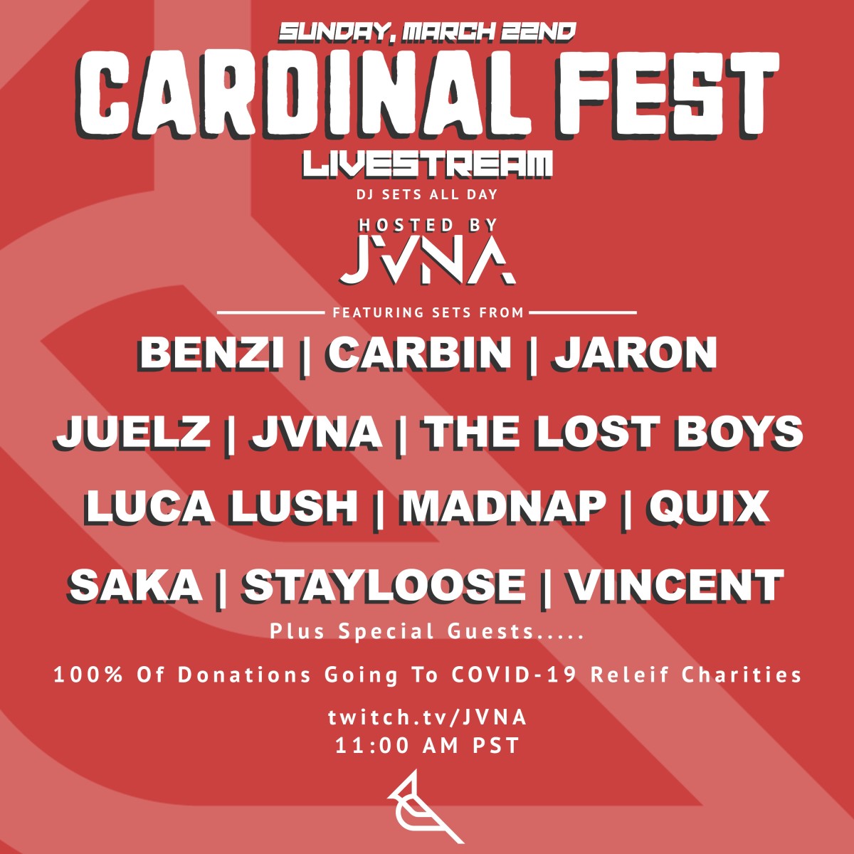 Cardinal Artists Host Virtual Festival to Combat COVID-19