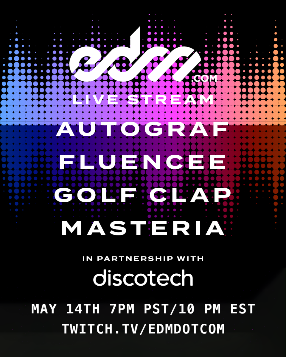 EDM.com x discotech Livestream Lineup