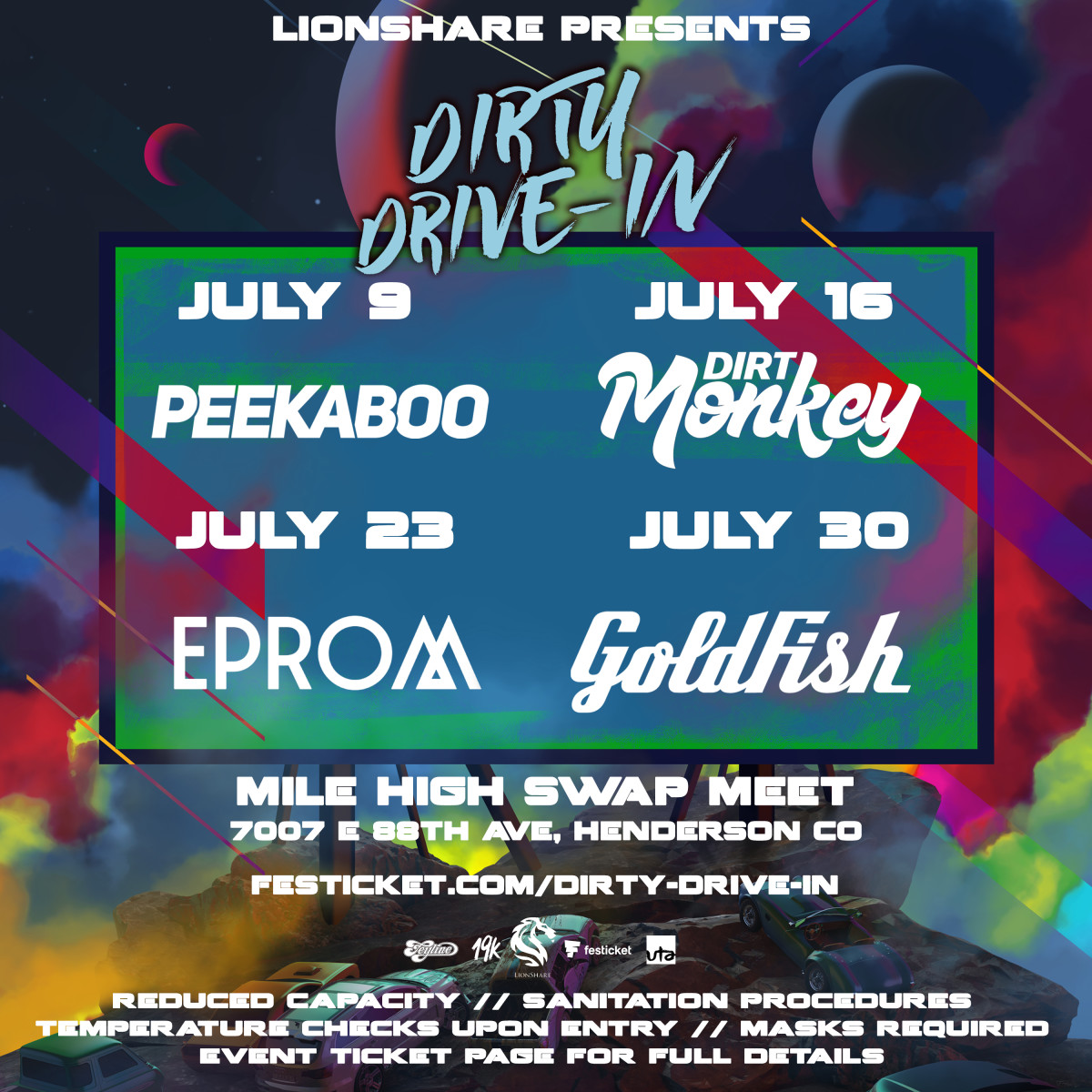 Denver's First Drive-In Rave Series is Here, Featuring Peekaboo, EPROM ...