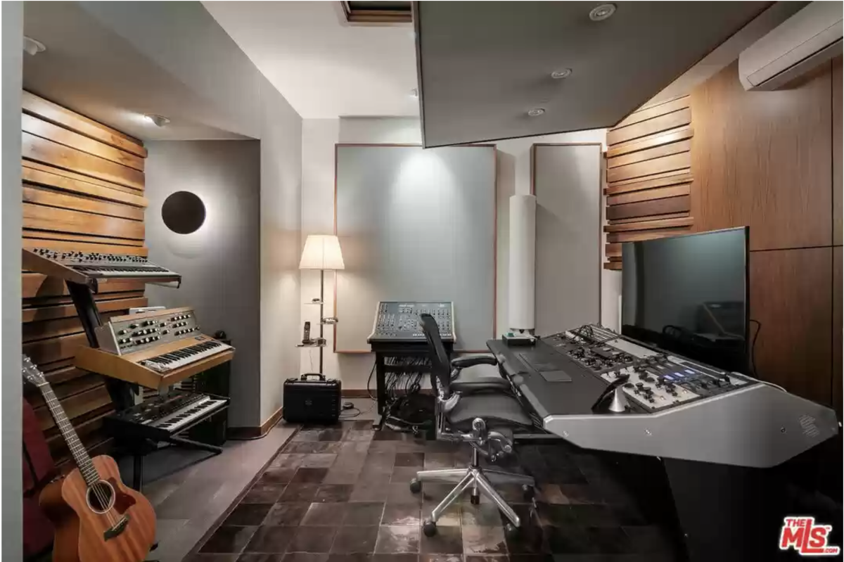 Eric Prydz Recording Studio Los Angeles Home