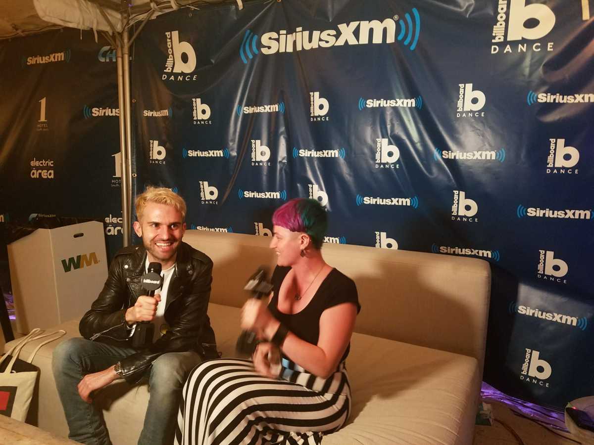 A-Trak sits down for a live interview with Kat Bein.