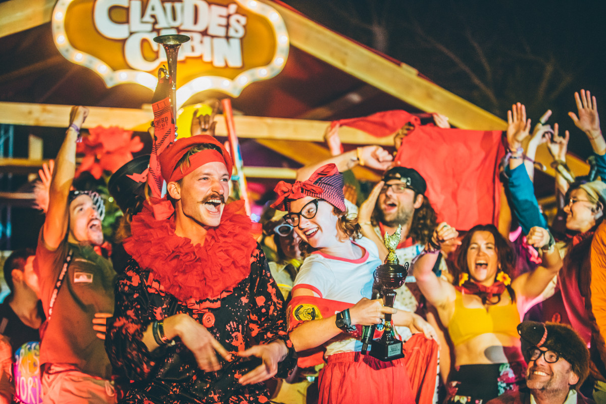 Congrats to the Red Team, who took home another title in the beloved Dirtybird Campout camp games.