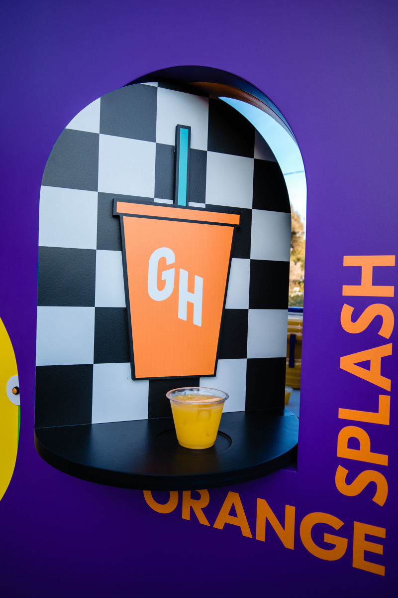 Taco Bell's "Blast Bar" at the "Grubhub presents Sound Bites with Zedd and Big Wild" event on October 22nd, 2021.