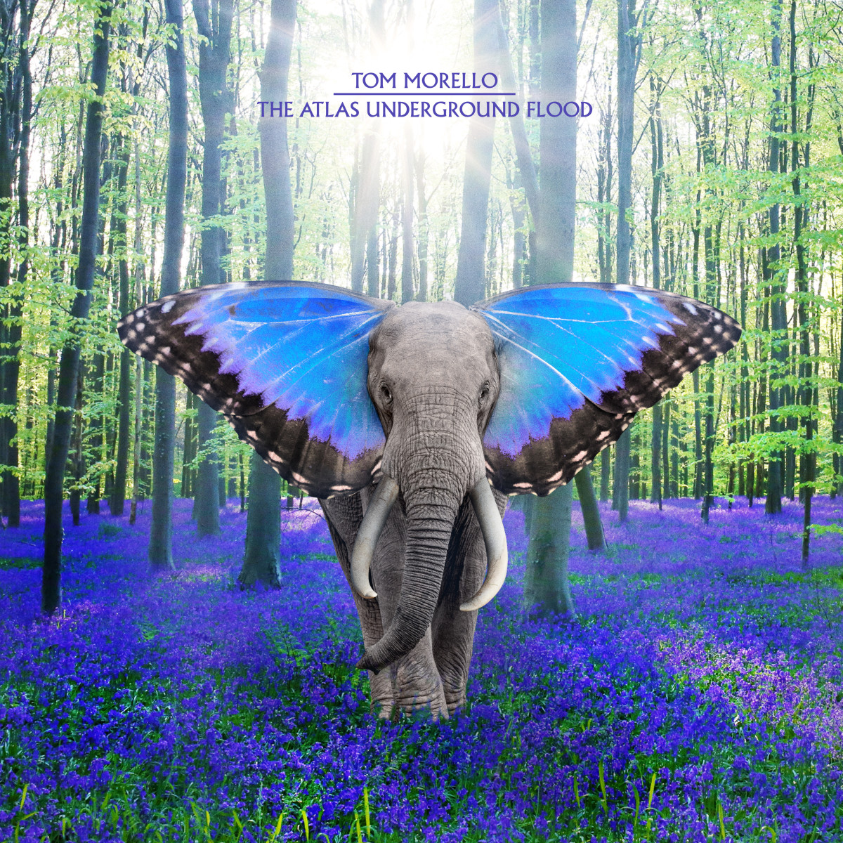 Cover of Tom Morello's "The Atlas Underground Flood" album.