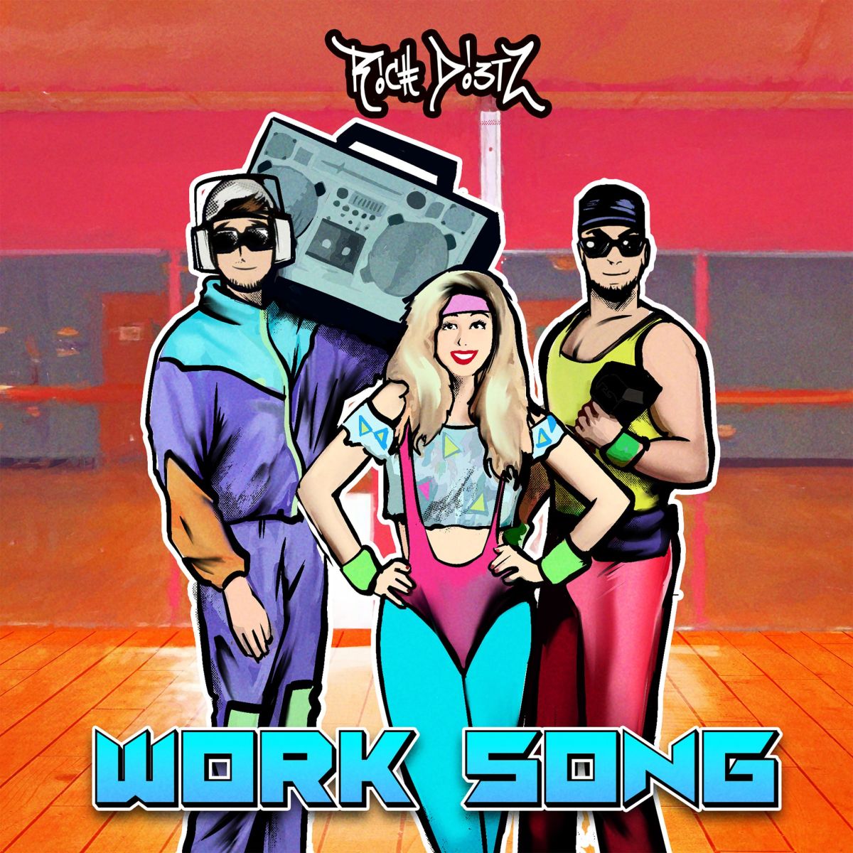 Cover art for Rich DietZ's new single, "Work Song."