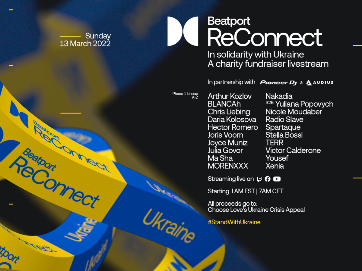 Beatport ReConnect in Solidarity with Ukraine