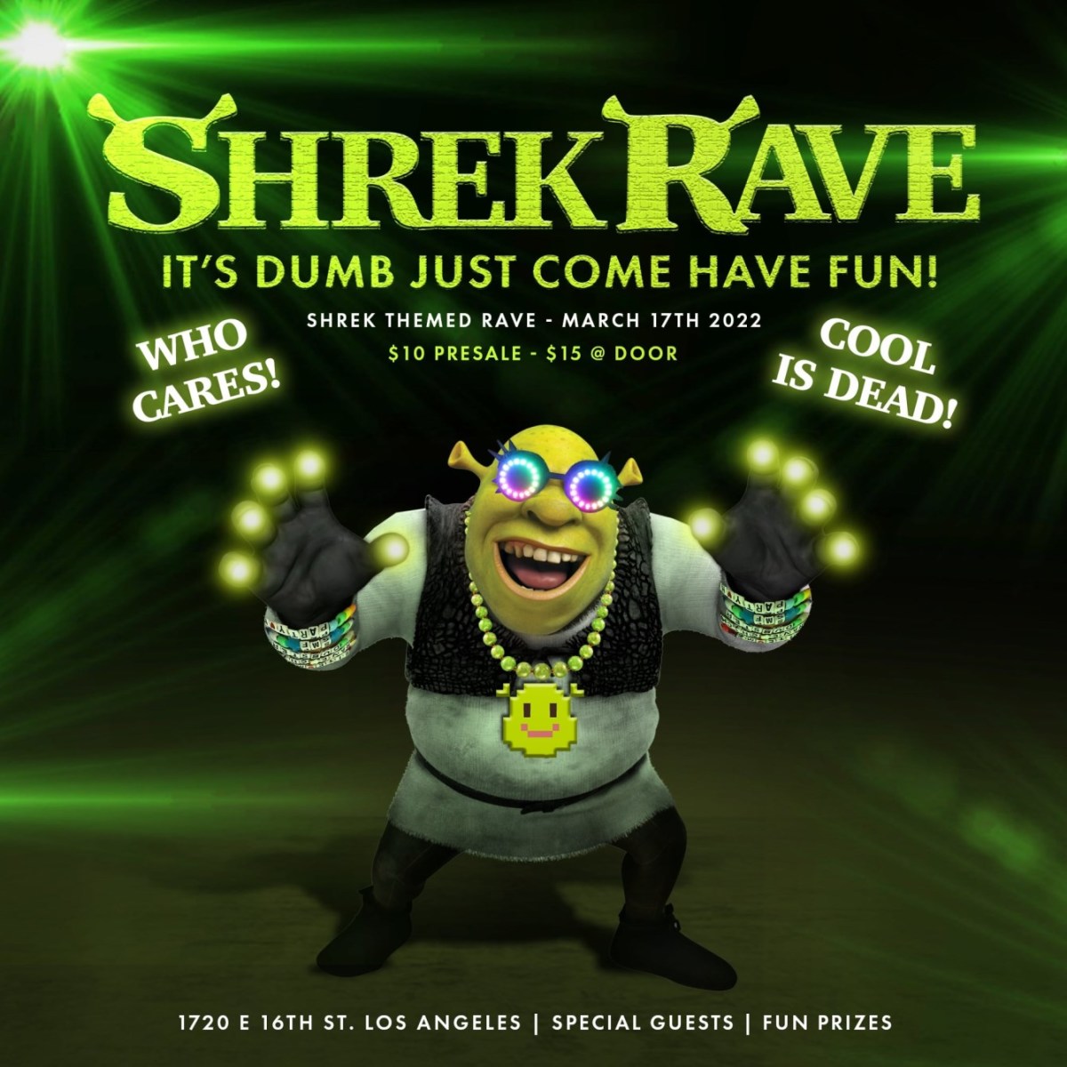 A ShrekThemed Rave Is Coming to Major U.S. Cities The