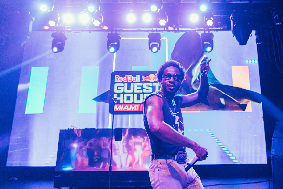 Channel Tres takes the stage during the closing night of Red Bull Guest House