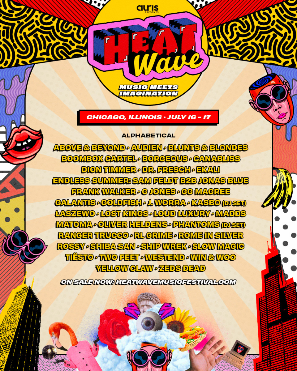 Heatwave Music Festival To Debut In Chicago, Bringing Together PopArt