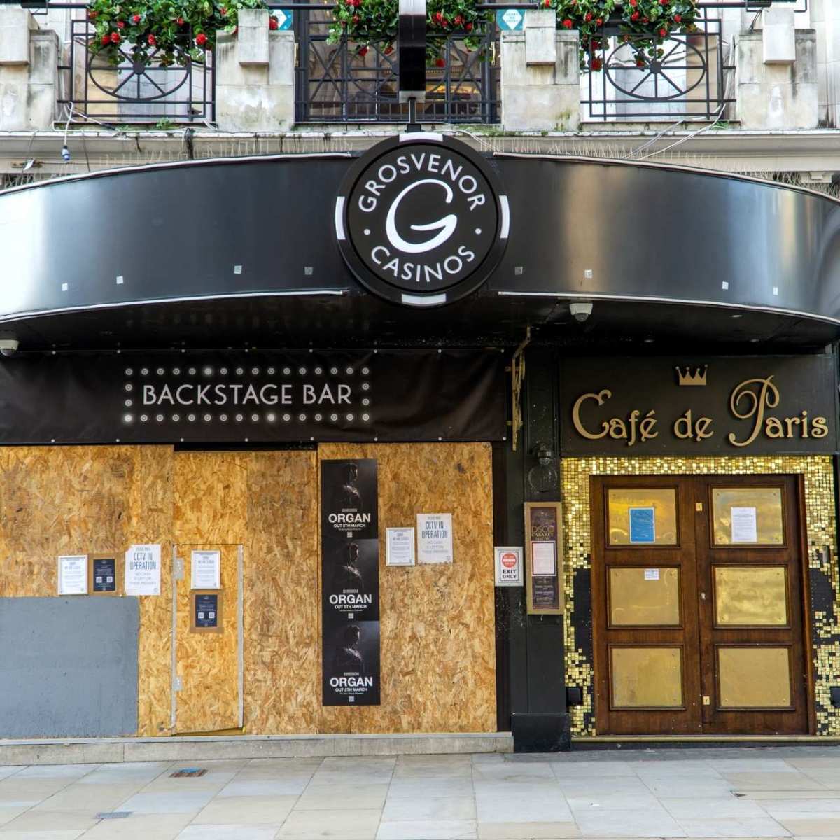 Café de Paris, one of London's oldest nightclubs established in the 1920s, closed its doors due to the COVID-19 pandemic. 