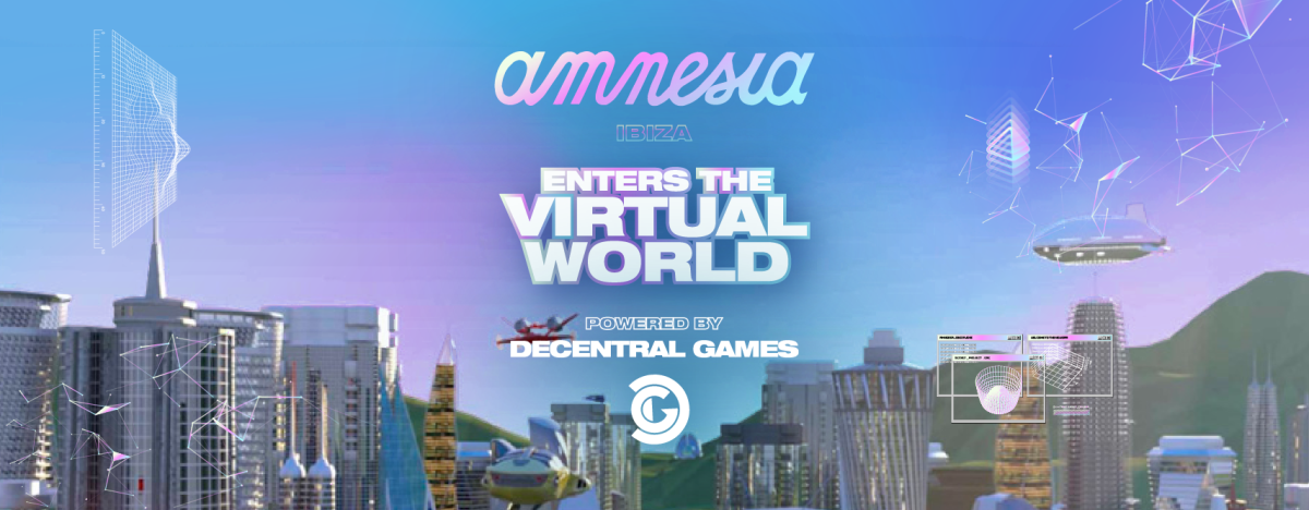 In partnership with Decentral Games, Amnesia Ibiza will launch its own virtual dancefloors in the Ethereum metaverse.