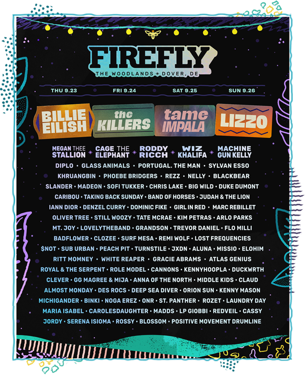 Firefly Festival 2025 Virginia Arda Mandie