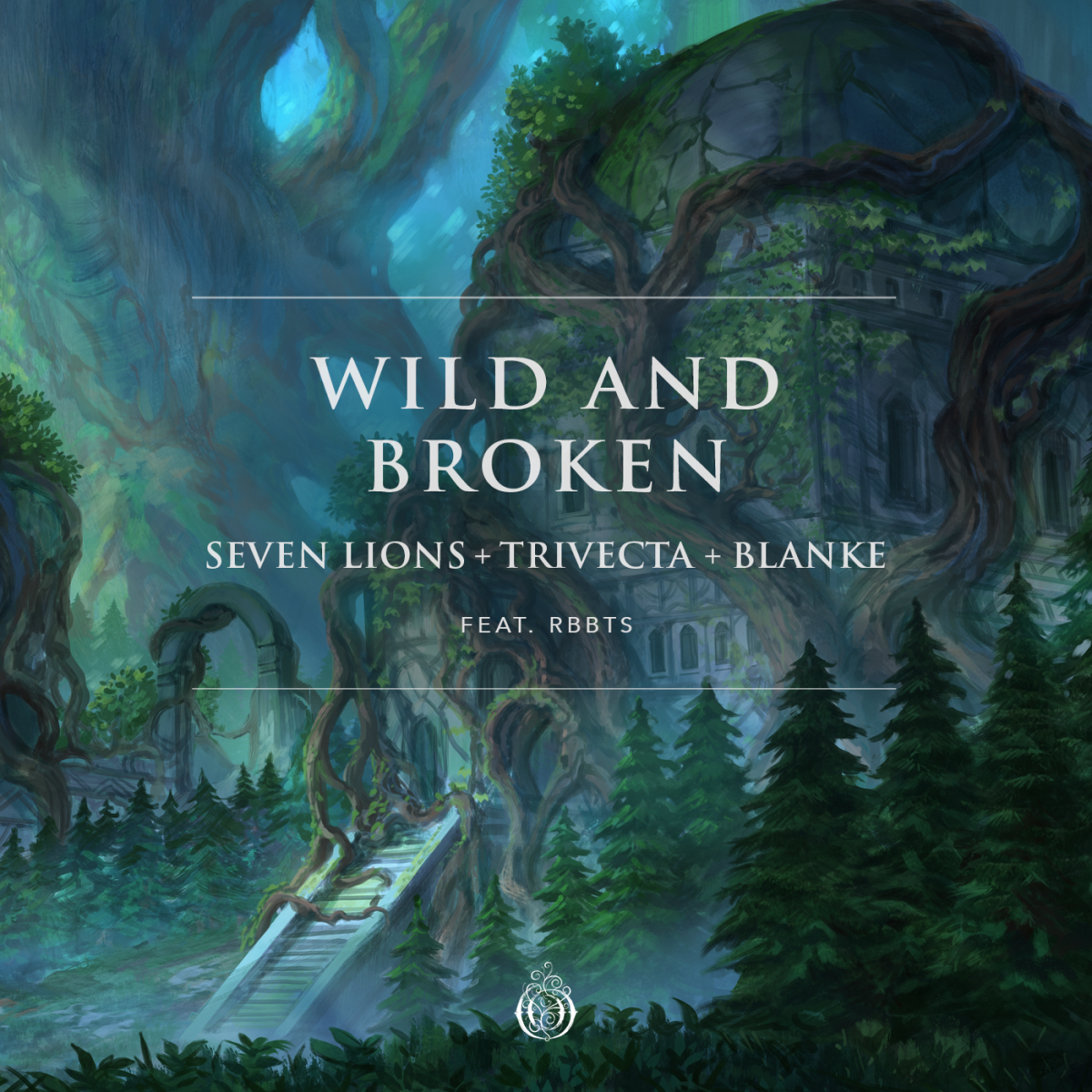 Artwork for Seven Lions, Trivecta, Blanke, and RBBTS' "Wild And Broken."
