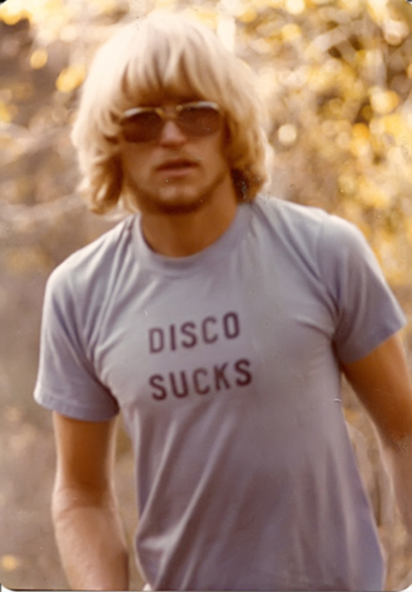 Original "Disco Sucks" T-shirt worn by Rich Carey.