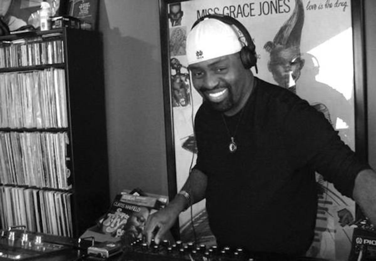 Frankie Knuckles, widely known as "the godfather of house music." 