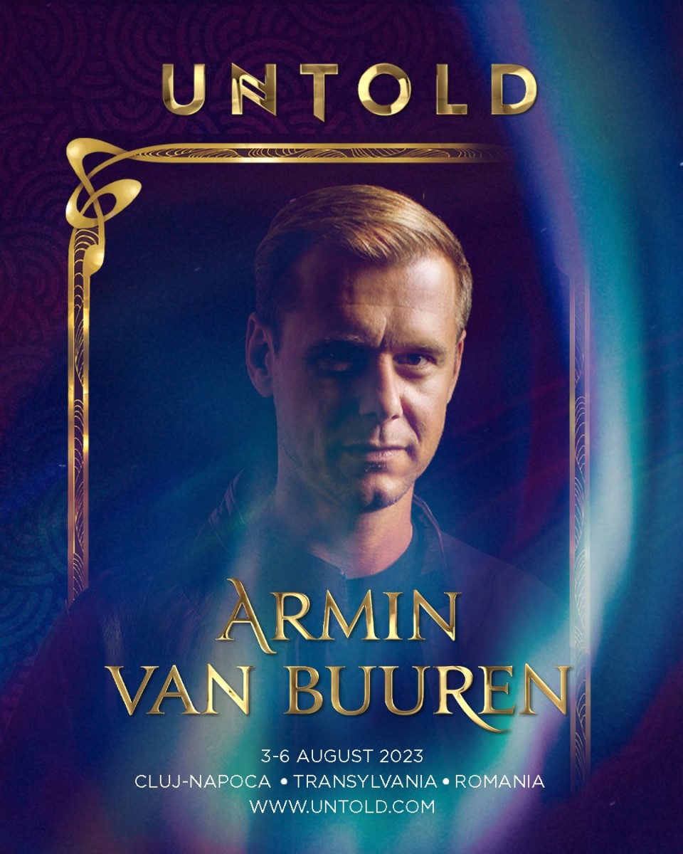 Armin Van Buuren, UNTOLD Festival 2023