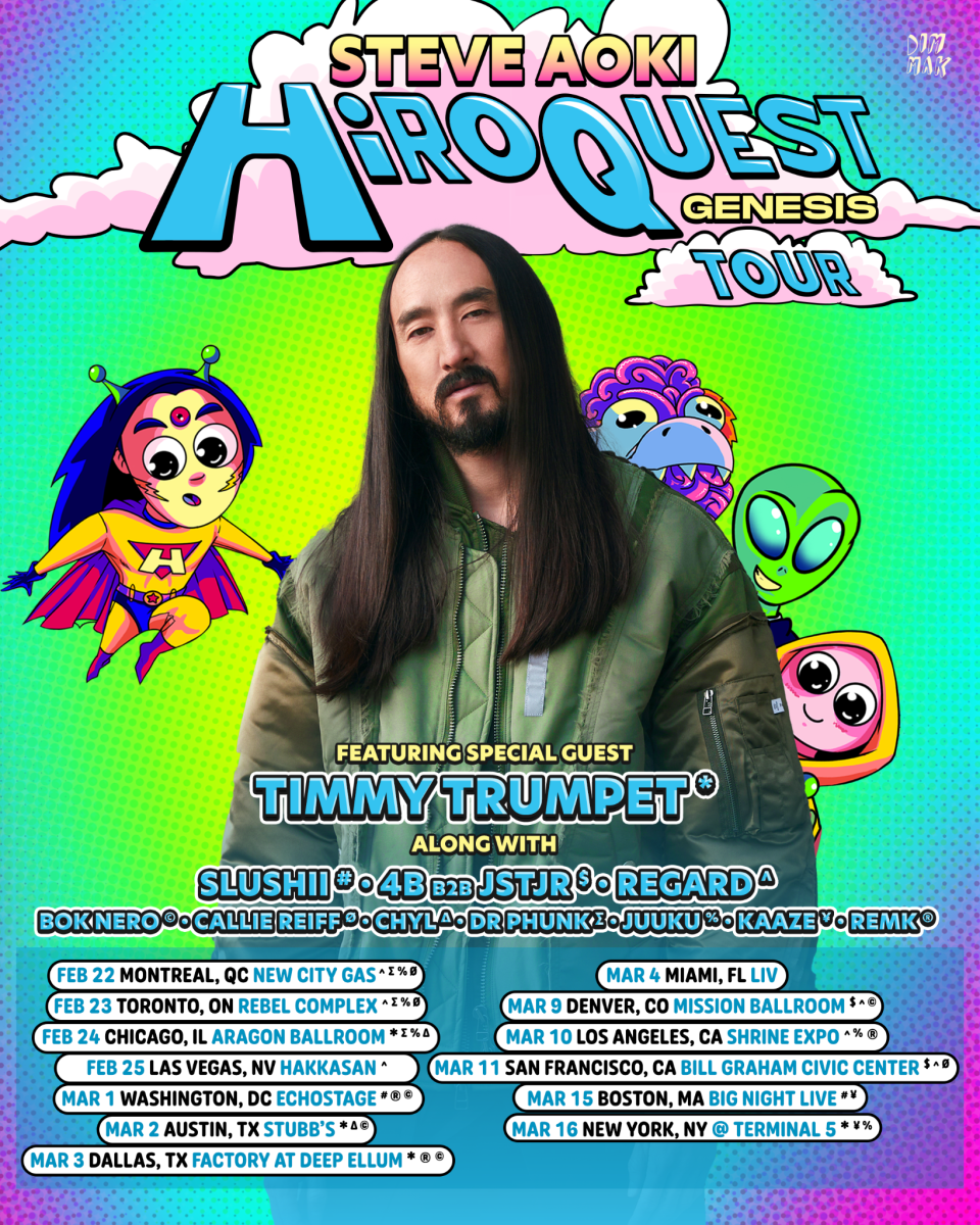 dj steve aoki tour dates