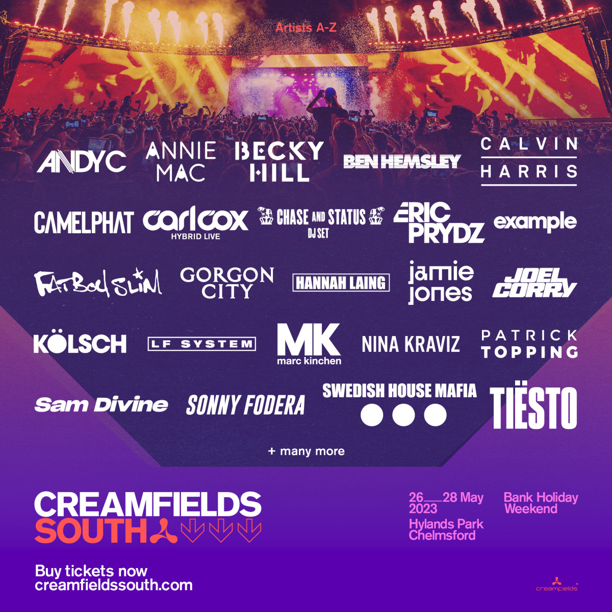 Eric Prydz Swedish House Mafia Calvin Harris More To Headline 