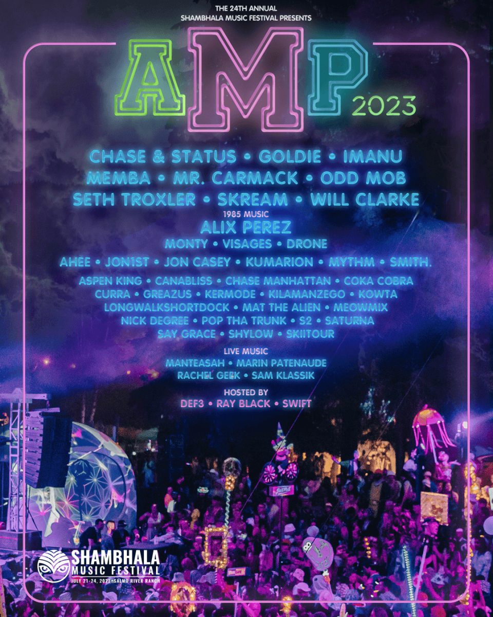 Check Out the StageByStage Lineups and Playlists for Shambhala 2023