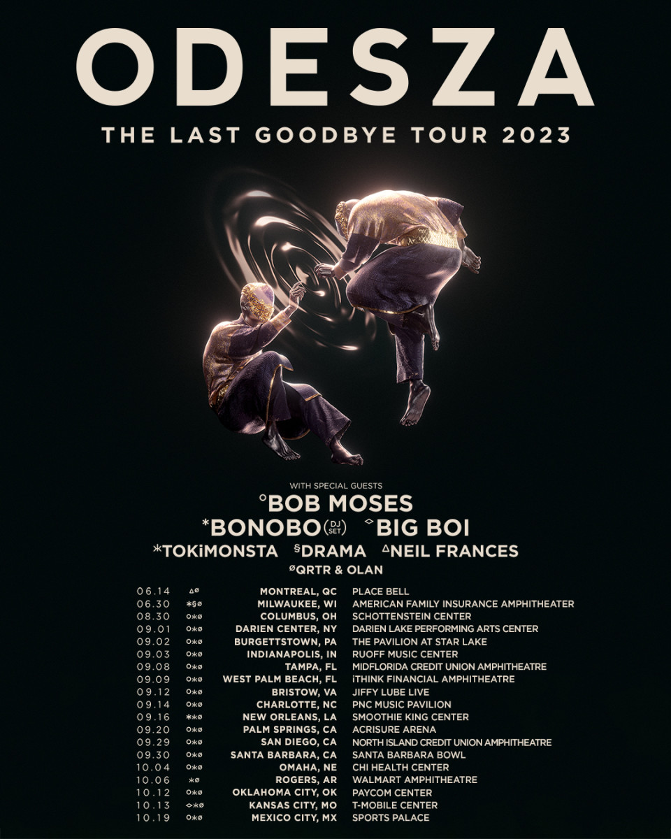 ODESZA Announce 2023 Tour Dates The Latest Electronic Dance