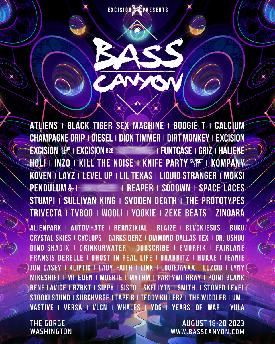 Bass Canyon 2023: Everything You Need to Know Ahead of Festival's