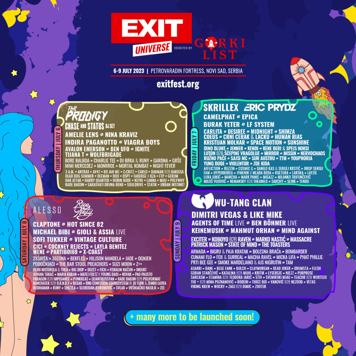 Check Out EXIT Festival's JawDropping Lineups for Dance Arena, NSNS
