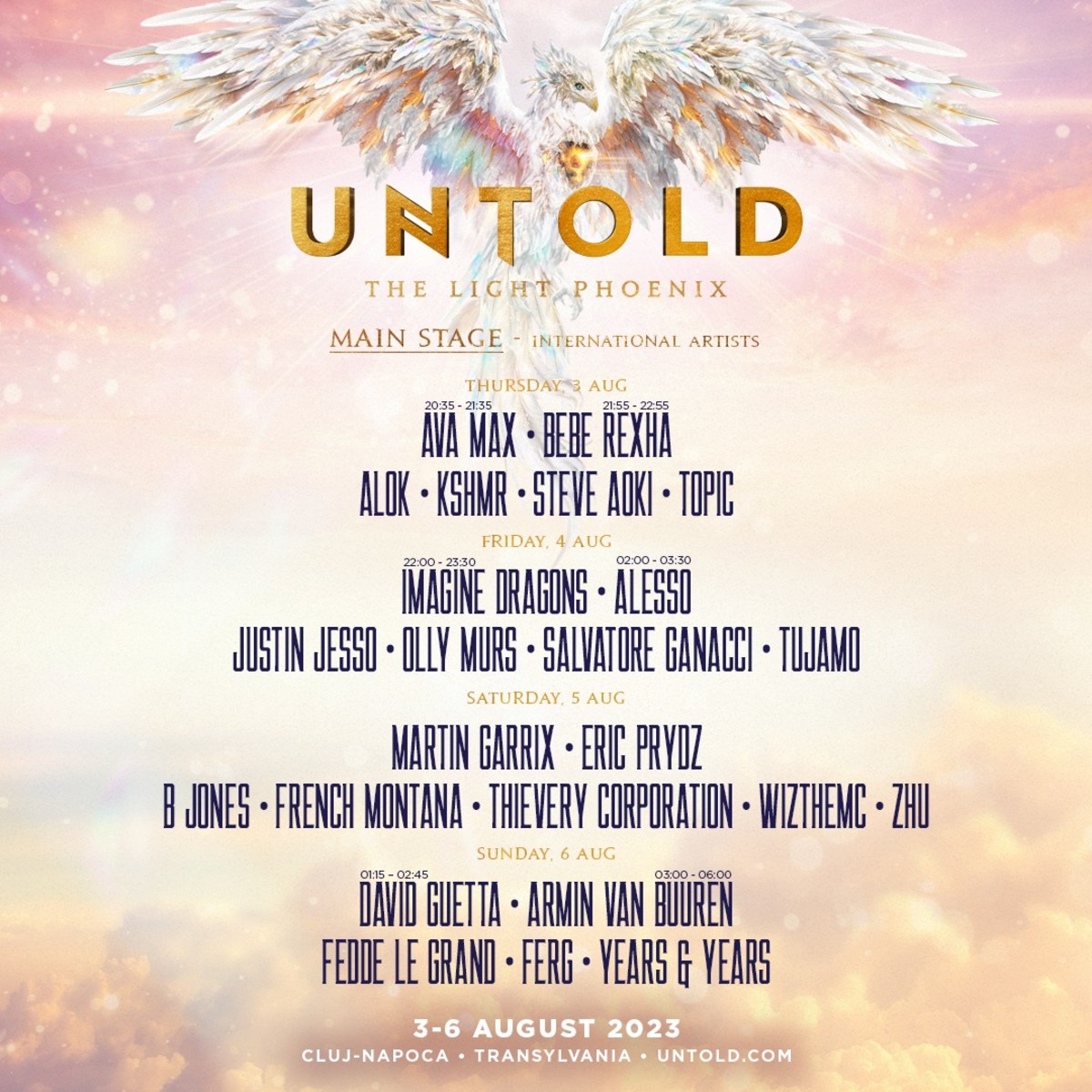 Here’s How Much It Costs to Attend UNTOLD Festival 2023 The