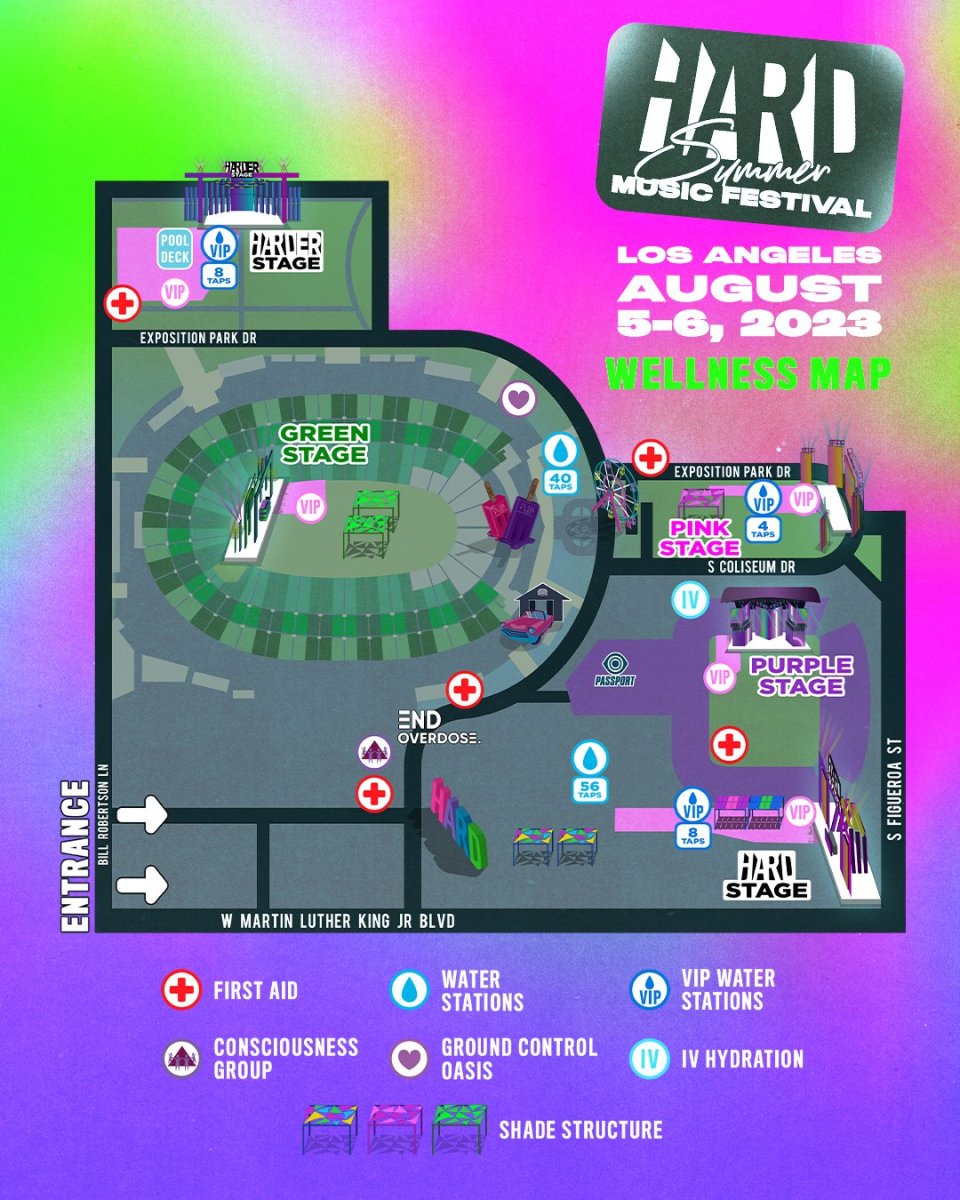 HARD Summer 2023: Set Times, Festival Maps and Everything Else You