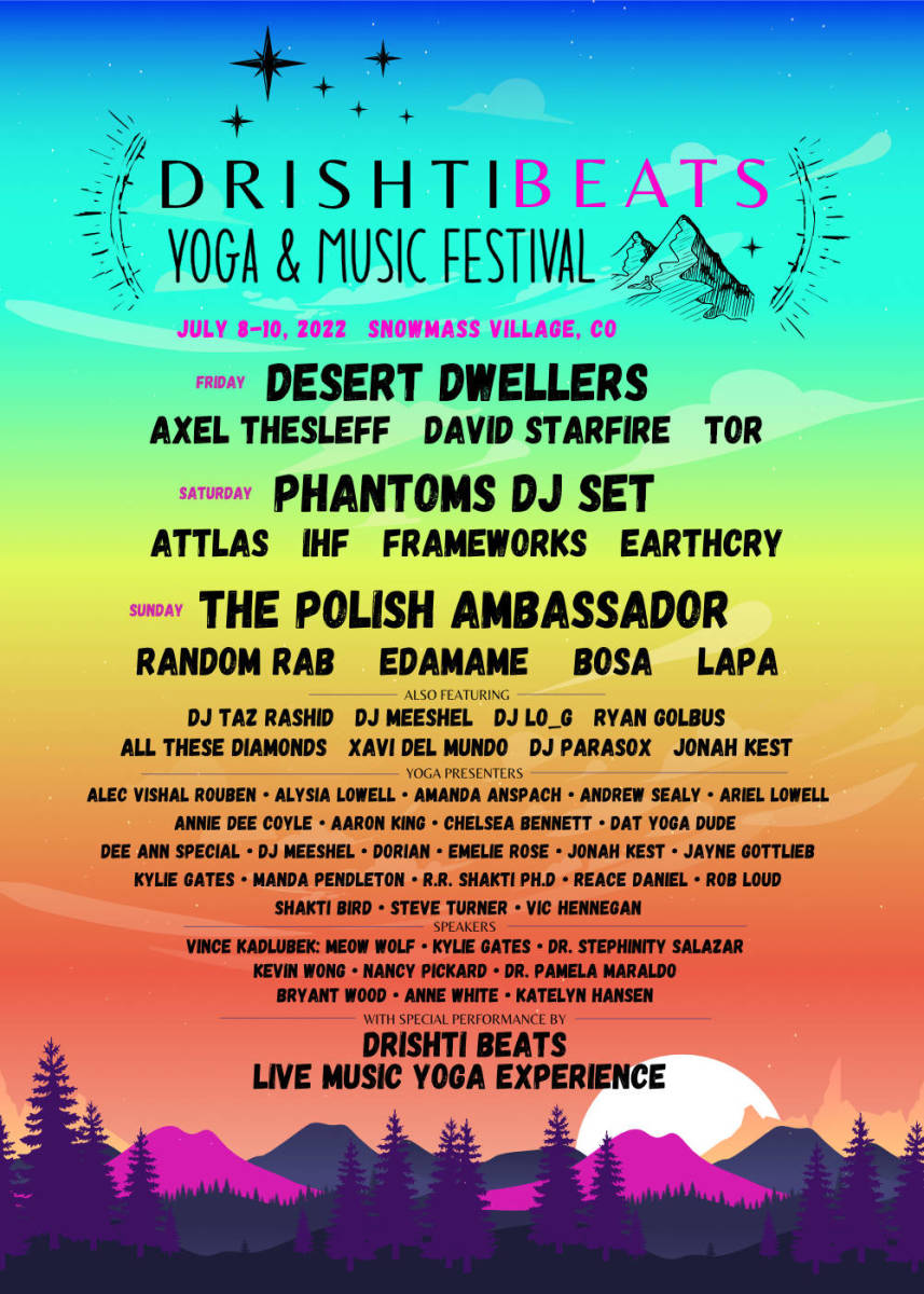 A New 3-Day Yoga and Electronic Music Festival Is Coming to Colorado -   - The Latest Electronic Dance Music News, Reviews & Artists