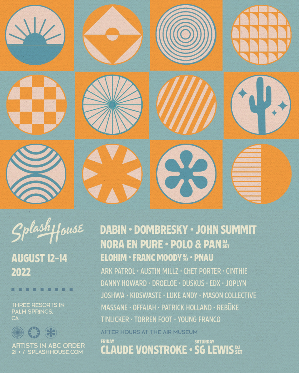 Splash House August 2022 Weekend 1 Poster