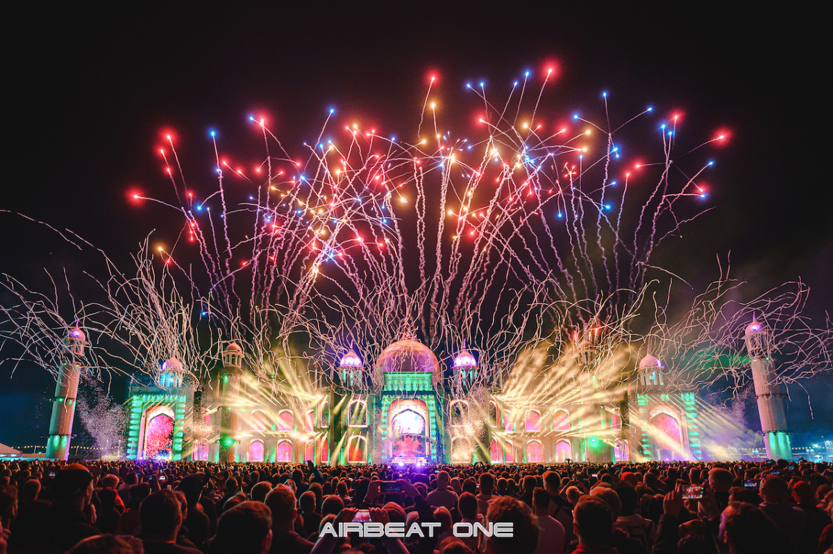 The mainstage at Airbeat One 2019. 