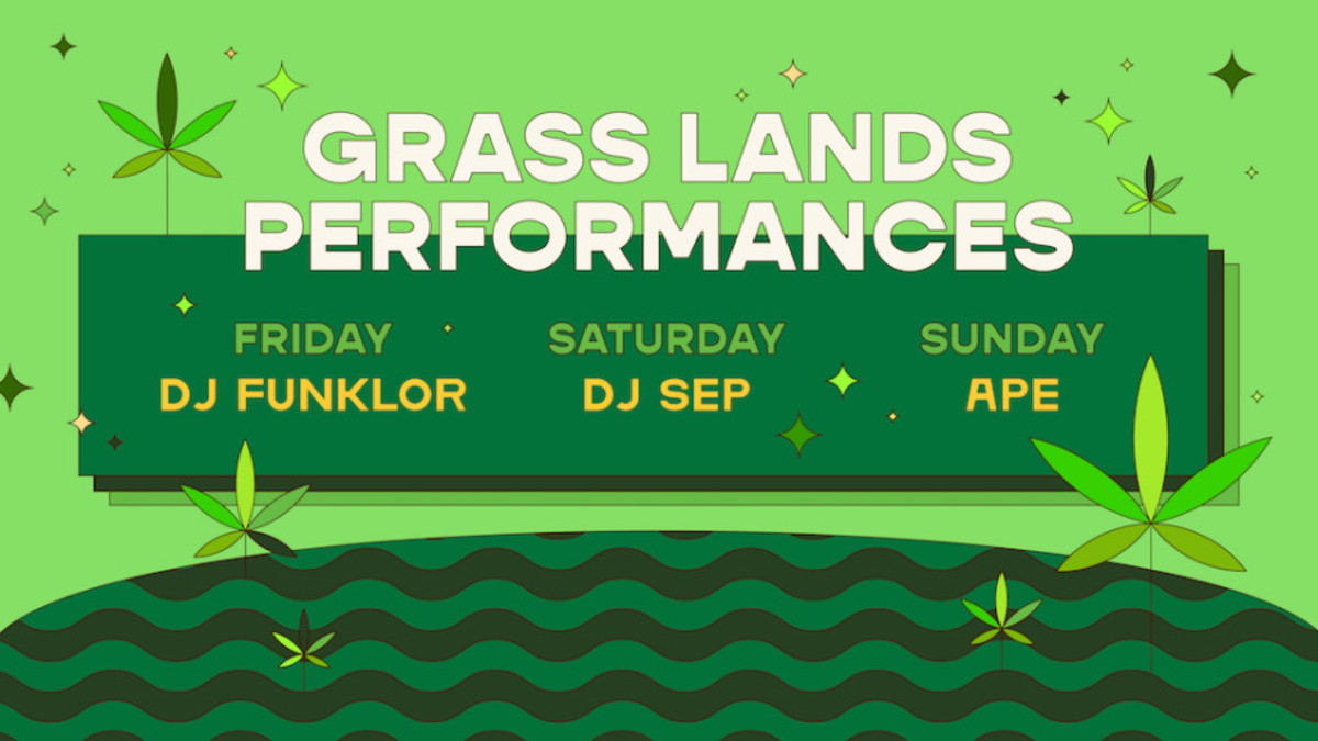 The slate of musical performances for the 2022 return of Outside Lands' curated cannabis experience, "Grass Lands."
