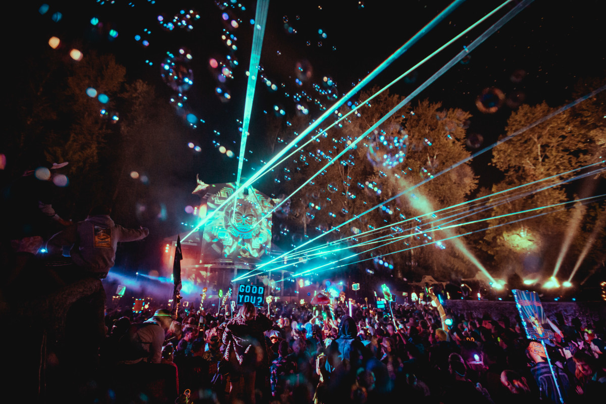 The Fractal Forest Stage at Shambhala