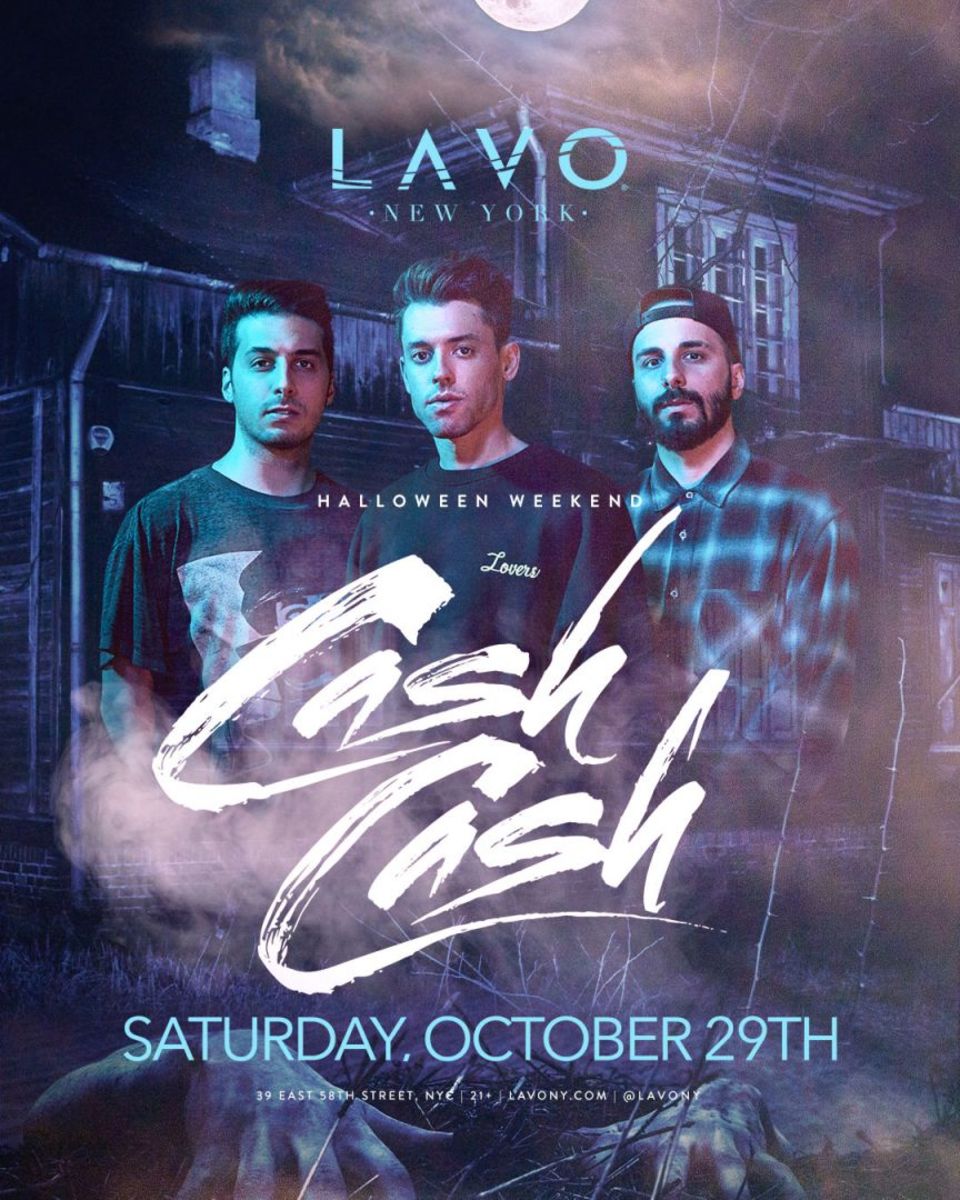 Cash Cash - Halloween NYC 2022 Poster
