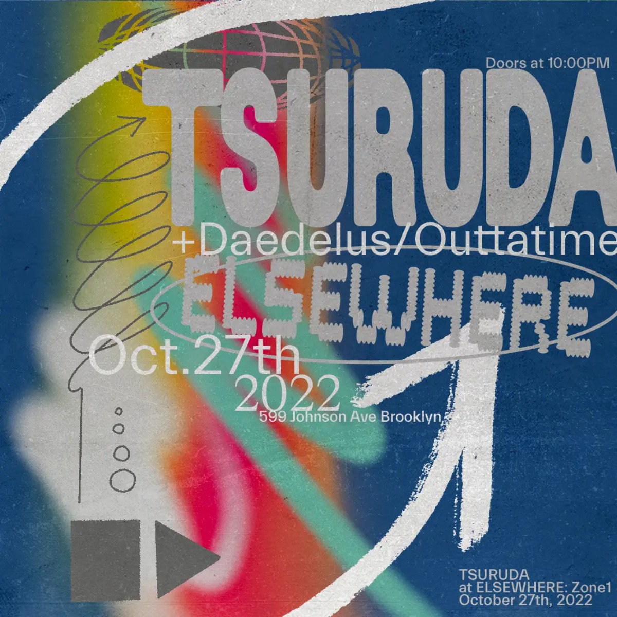 Tsuruda - Halloween NYC 2022 Poster