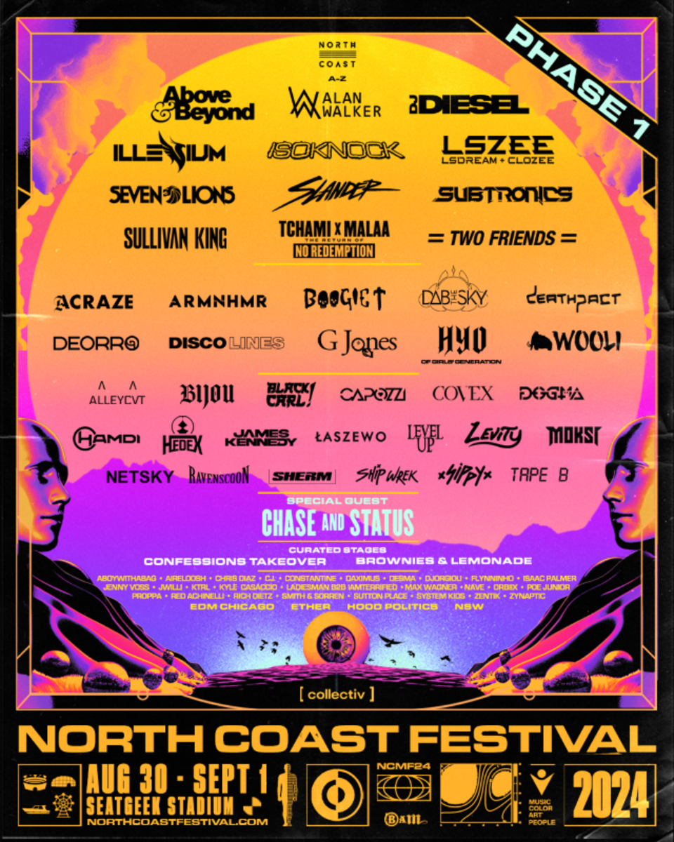 North Coast Confirms ISOKNOCK, Above & Beyond, ILLENIUM, More for 2024