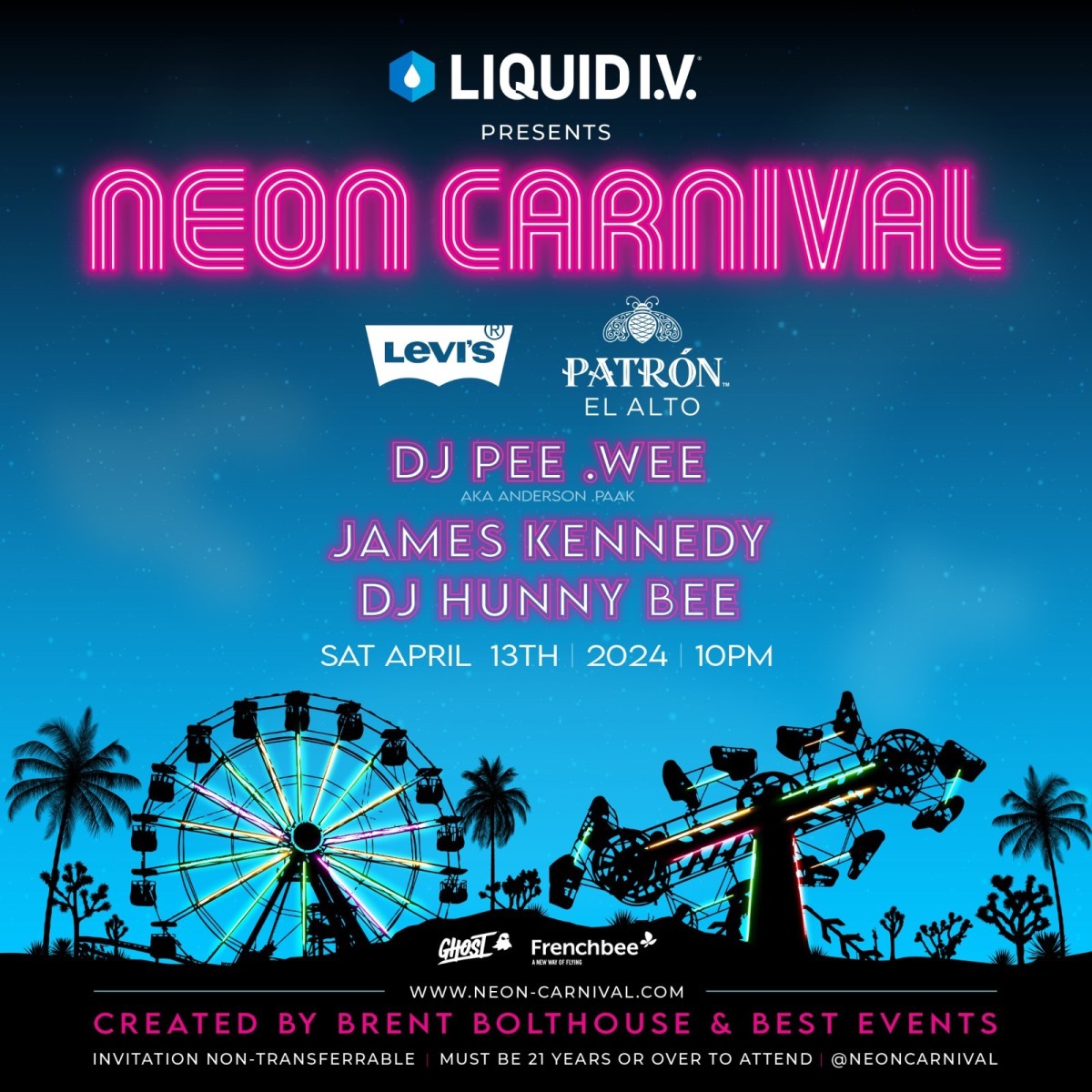 DJ Pee .Wee to Headline 2024 Edition of Iconic SoCal Desert Party, Neon ...